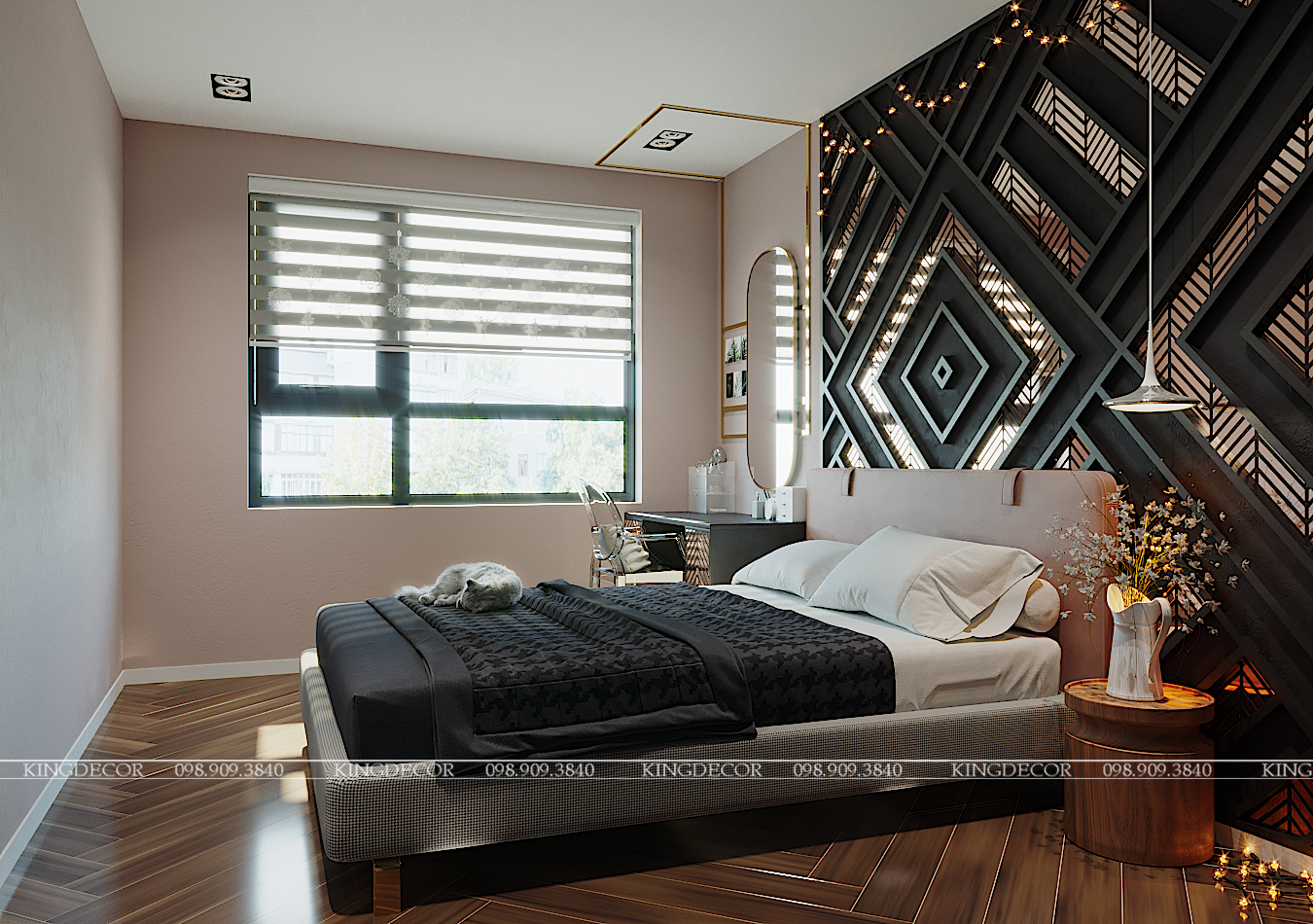 phòng ngủ thiết kế luxury
