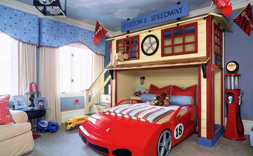 Thiết kế nội thất phòng ngủ trẻ em 