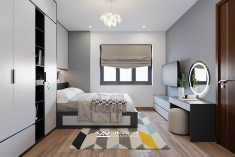 Thi công cải tạo căn hộ 110m2 – Phong cách hiện đại – Anh Hải