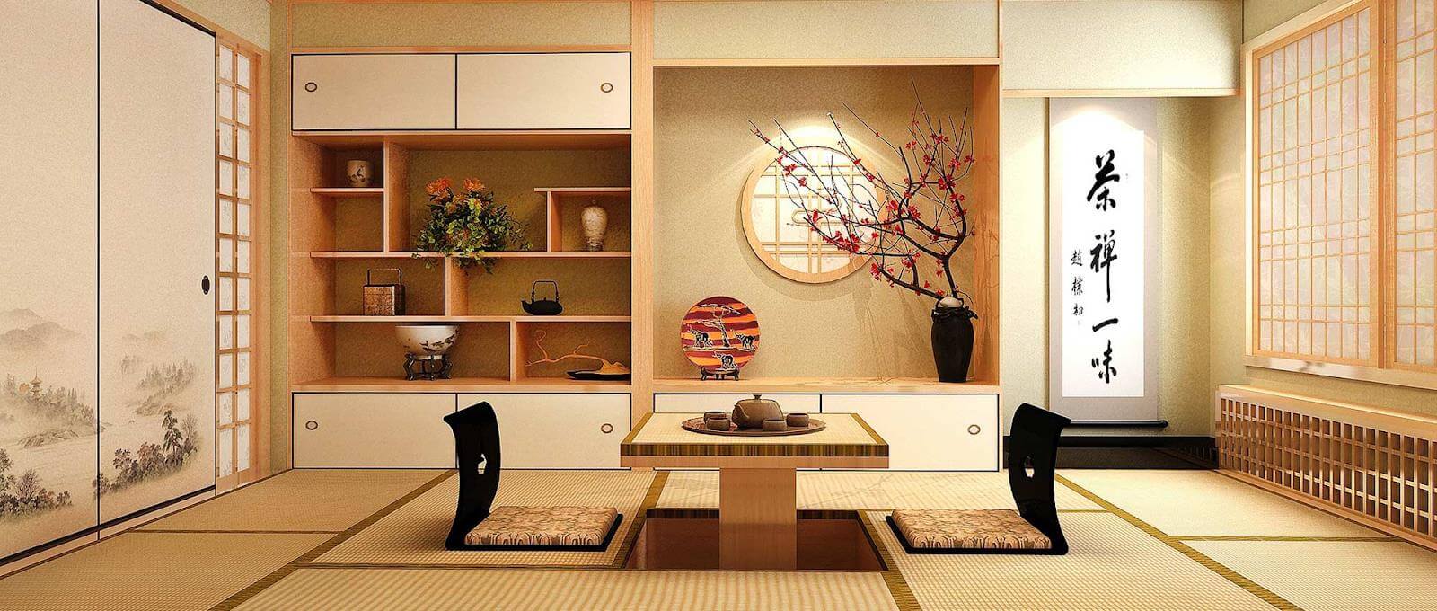 Thiết kế căn hộ kiểu Nhật 
