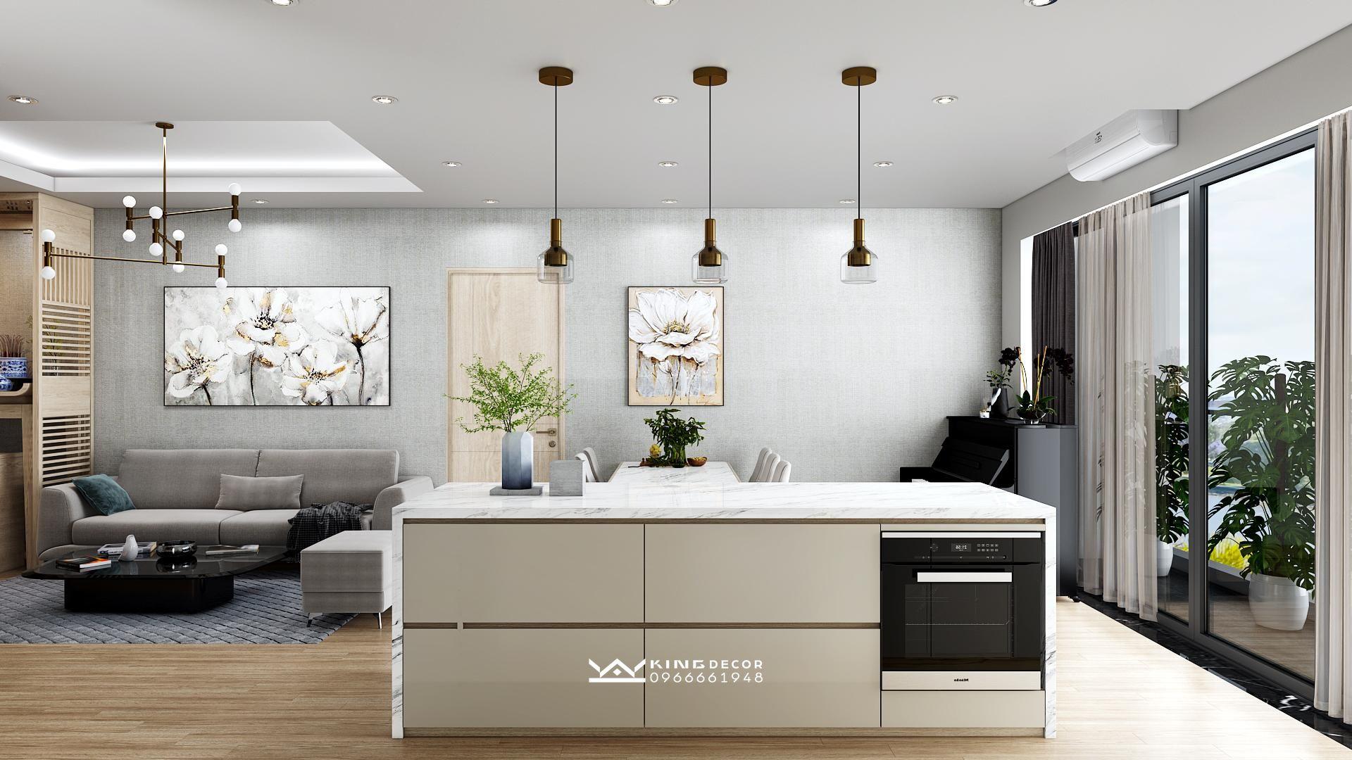 Mẫu thiết kế nội thất 3D tuyệt đẹp cho căn hộ chung cư của bạn