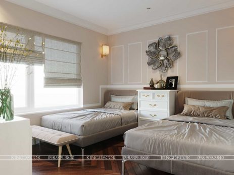 Lưu ý khi lựa chọn nội thất phòng ngủ phong cách tân cổ điển