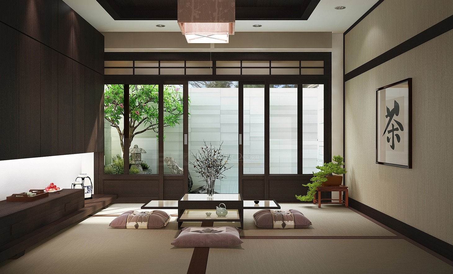 Thiết kế nội thất theo phong cách Zen 