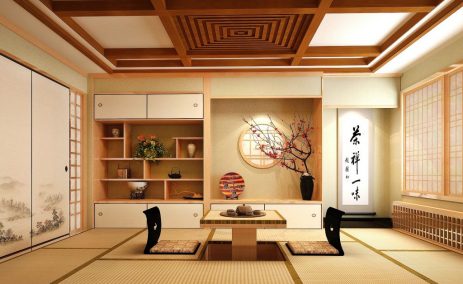 젠 스타일의 인테리어 디자인-일본 건축의 정점