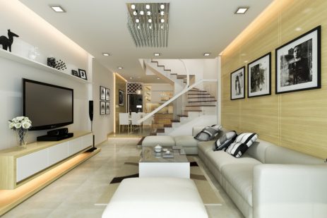 Những mẫu thiết kế nội thất tầng 1 cực đẹp cho mọi gia đình