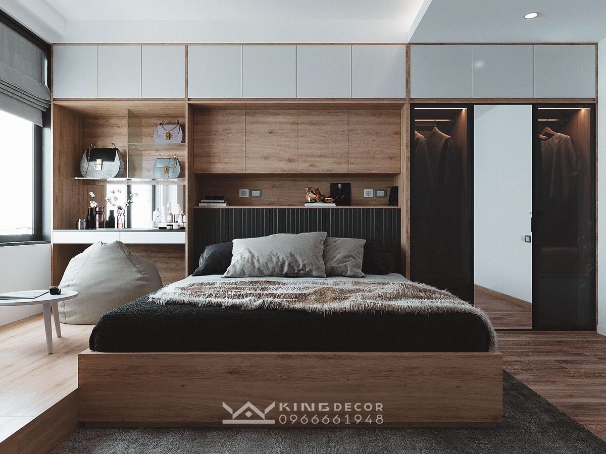 Thiết kế phòng ngủ ấn tượng