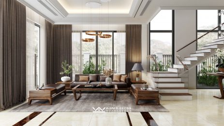 Một vài lưu ý khi thiết kế nội thất biệt thự đẹp 2 tầng