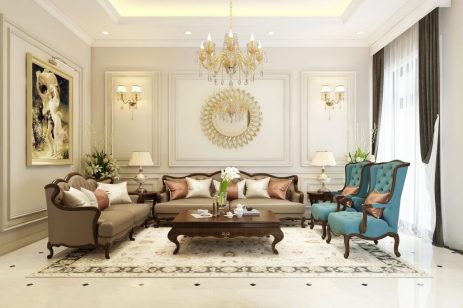 Những thiết kế thổi hồn cho phòng khách biệt thự nhà bạn