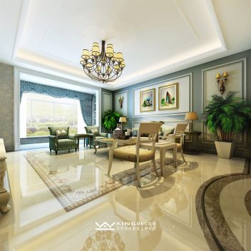 Bí quyết trang trí nội thất biệt thự đẹp từ Kingdecor