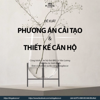ĐỀ XUẤT CẢI TẠO VÀ HOÀN THIỆN CĂN HỘ 15 TỶ BRG DIAMOND